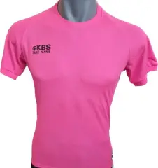 KBS Bisiklet Yaka Pembe Tişört